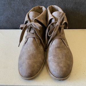 Indigo Rd suede lace up booties